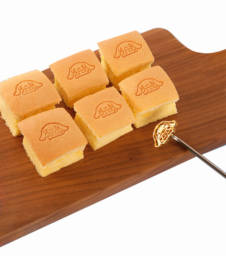 Factory Wholesale Bakery Food Cake Brand Mold Stainless Steel Brass Bread Stamp Cake Stamp