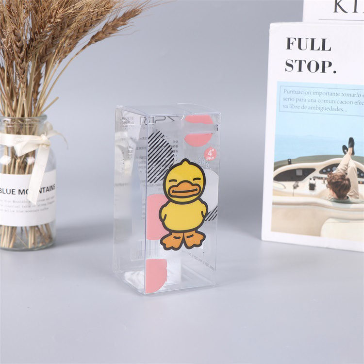 Baili Hot Sales Cheap PVC Clear Foldable Plastic Box Custom PET Plastic Box Packaging