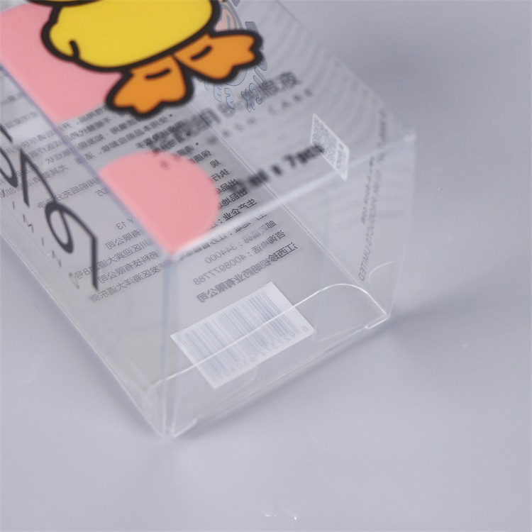 Baili Hot Sales Cheap PVC Clear Foldable Plastic Box Custom PET Plastic Box Packaging