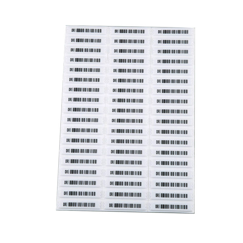 Retail Anti-theft Self Adhesive AM Soft Labels EAS 58khz Security Barcode Alarm DR Label