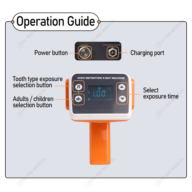 Portable Dental Xray Machine Digital RVG Dental Manufacturer With Dental Films Medical Dental Xray