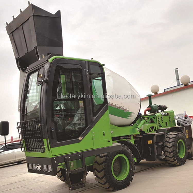 New Design 2.6m3 Small Drum Concrete Mixer Portable Concrete Mixer in Saudi Arabia