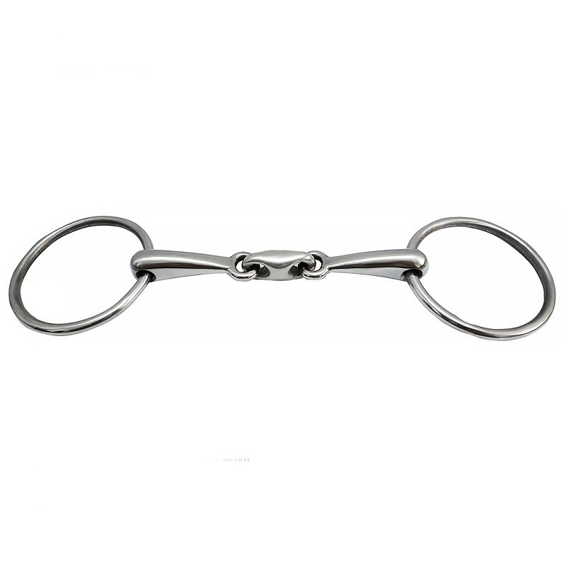 Equestrian Best Quality Horse Racing Bit Horse Snaffle Stainless Steel Horse Mouth Ring Bits For Riding Products