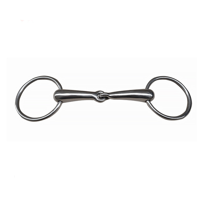 Equestrian Best Quality Horse Racing Bit Horse Snaffle Stainless Steel Horse Mouth Ring Bits For Riding Products