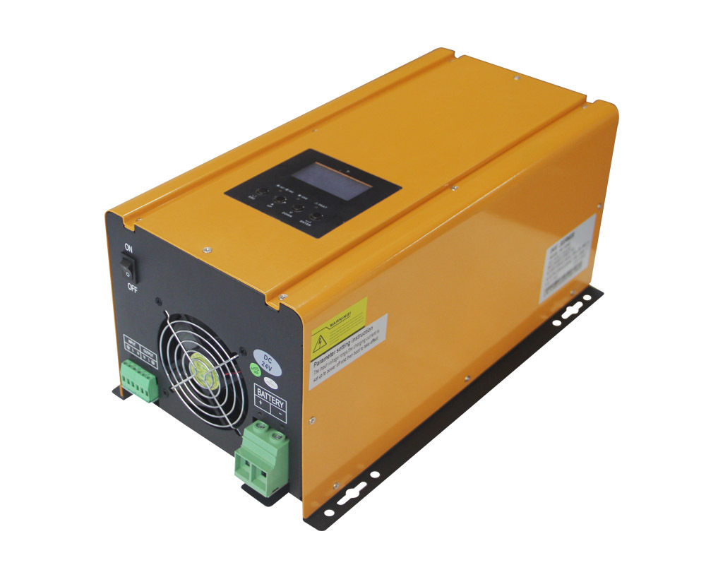 DC to AC pure sine wave 3000W 4000W 5000W 6000W low frequency inverter + toroidal transformer 12V 24V 48V