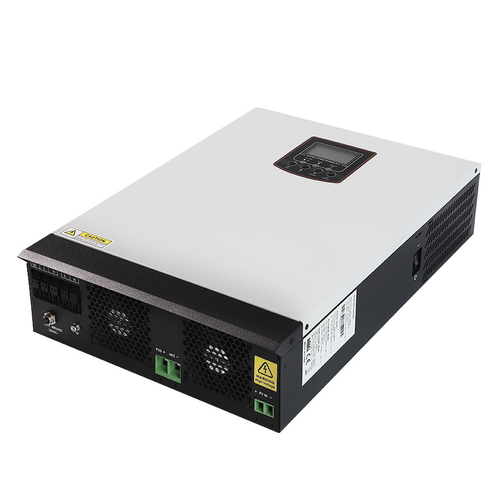 Hybrid off grid charger solar inverter run without battery 5KW 48Vdc 80A mppt 120V~450V system