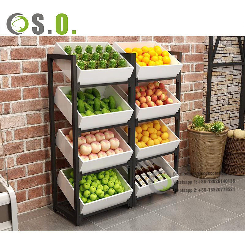 Fashion Grocery Retail for Super Market Custom Supermarket Display Stand for Supermarket Shelves