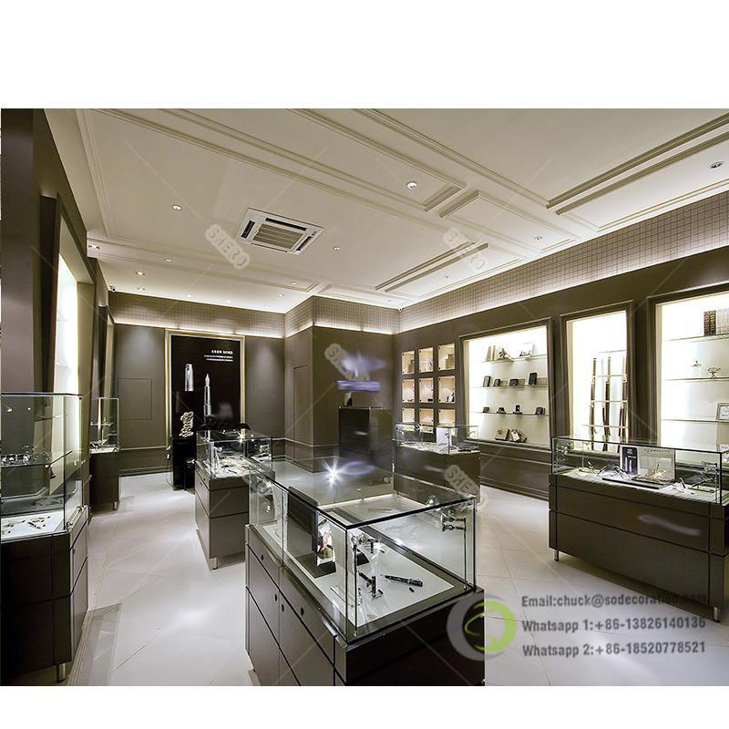 Hot Sale Jewelry Display Cabinet and Used Glass Showcases and Display Cases for Jewelry Showcase Jewelry Shop Display