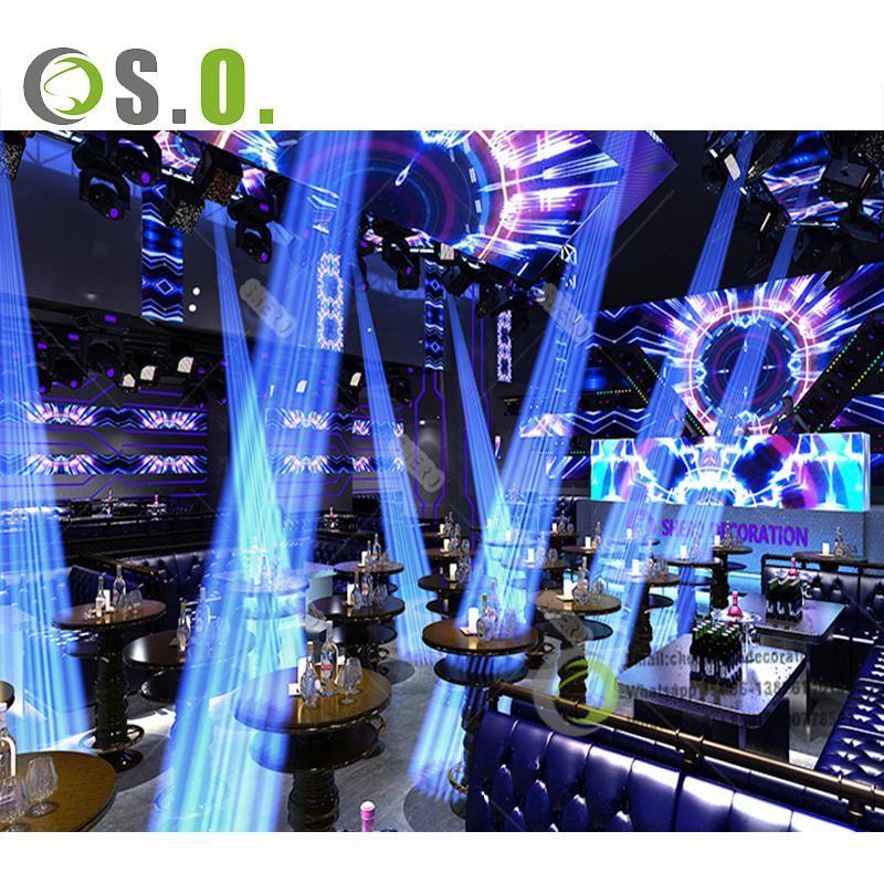 Luxury Night Club Bar Counter Custom Design Strip Club Furniture Commercial Furniture Club