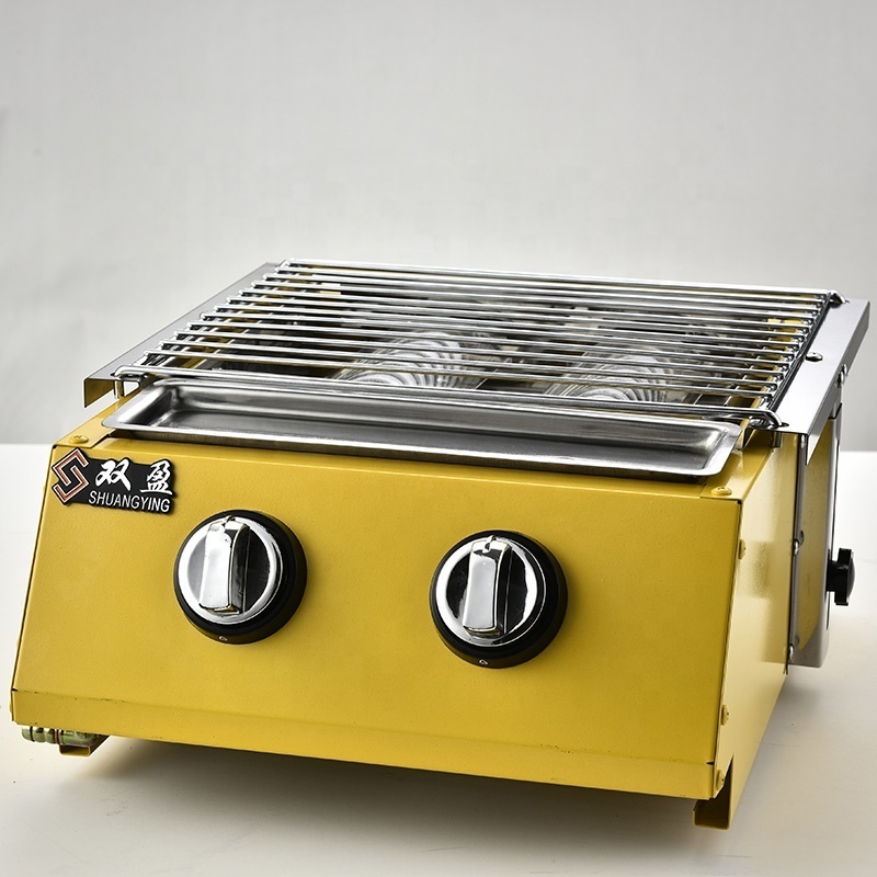 New Arrival Indoor Table Top Smokeless Mini Bbq Grill Portable Barbecue Grill Commercial Grill Bbq Machine