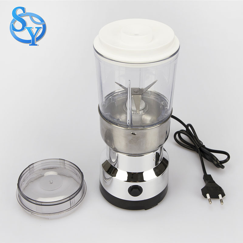 Factory Wholesale Portable Electric Coffee Bean Grinder 150w Household Mini Food Processor