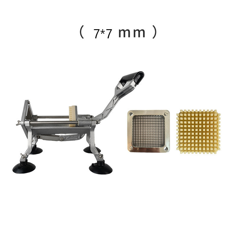 Hot Sale Stainless Steel Potato Curly Fry Cutter Durable French Fries Maker Machine For Sale