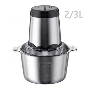 2L, 3L Factory Price SS304 Electric Food Chopper Kitchen Parts Machine Mincer Meat Grinders