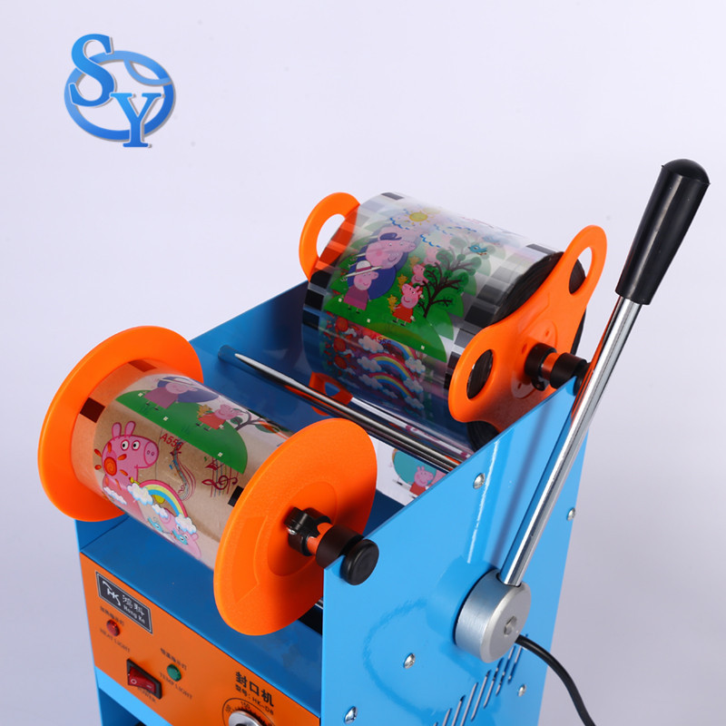 Top Seller Cup Sealer Machine 220v/110v 75pcs/min Container Sealing Machine Machine Sealing