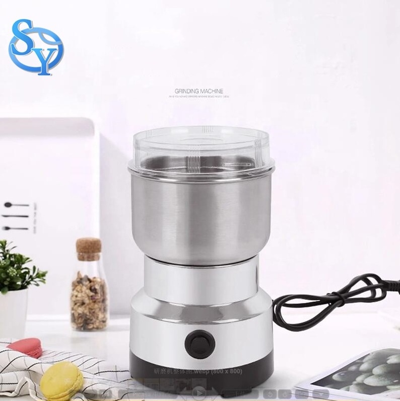 Commercial Electric Coffee And Spice Grinder Stainless Steel Food Coffee Bean Grinder