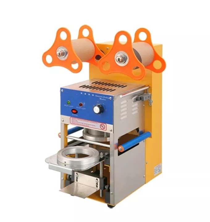 New Arrival Electric Bubble Tea Machines 400w Boba Cup Container Sealer Sealing Machine