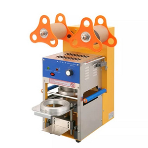 New Arrival Electric Bubble Tea Machines 400w Boba Cup Container Sealer Sealing Machine