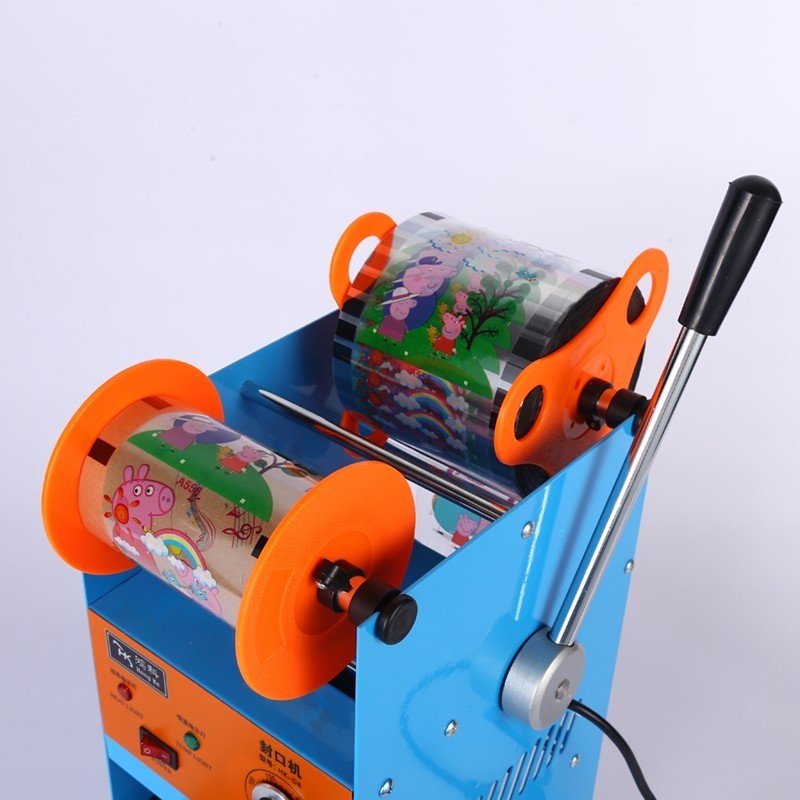 Ce Certificate Manual Plastic Cup Sealer 80/90/95mm Hand Bubble Tea Paper Cup Sealing Machine