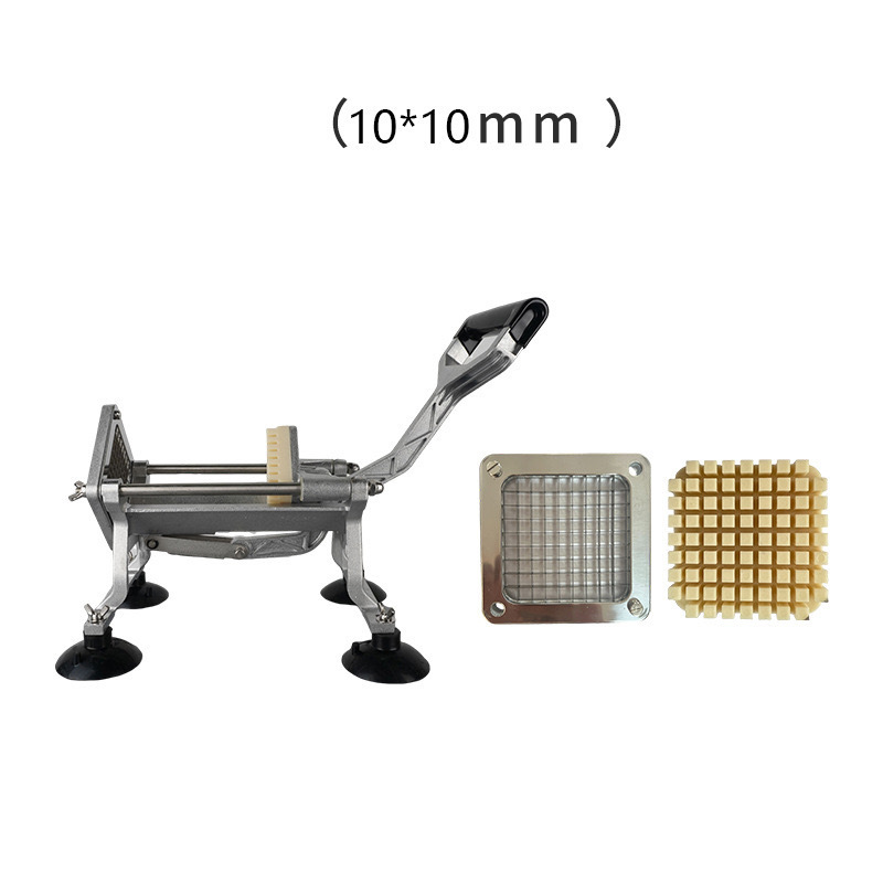 Hot Sale Stainless Steel Potato Curly Fry Cutter Durable French Fries Maker Machine For Sale