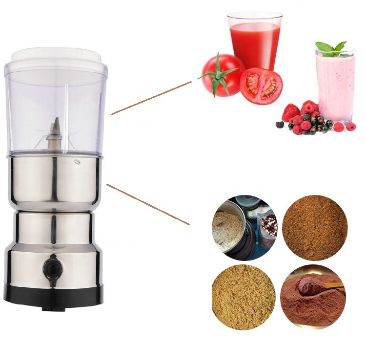 Multifunction Smash Machine Spice Coffee Grinder Portable Fast Grinding Electric Dry Grain Mill for Spices Cereals Coffee