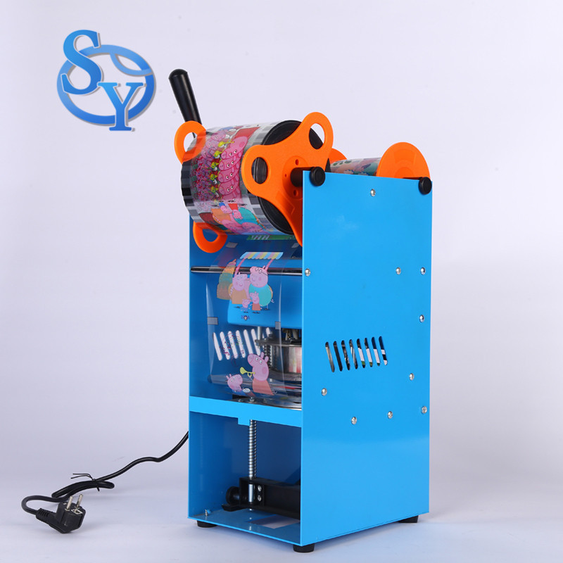 Top Seller Cup Sealer Machine 220v/110v 75pcs/min Container Sealing Machine Machine Sealing