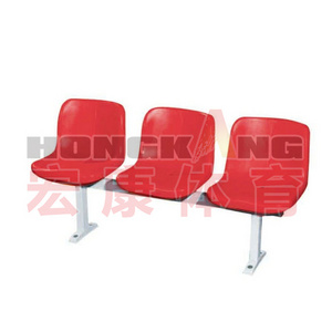 hongkang HKCG-KTY-005 floor-to-ceiling hollow plastic chair stadium seat bleacher chair for sale