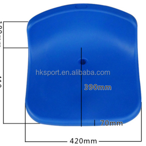 low-backrest HDPE plastic seats  stadium chairs, football sport stadium seats  stadium bleachers