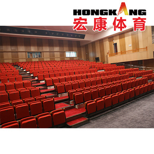 Cheap price telescopic bleachers with front mounted folded HKCG-KTY-C2 stadium seat stadium chair bleachers seating for sale