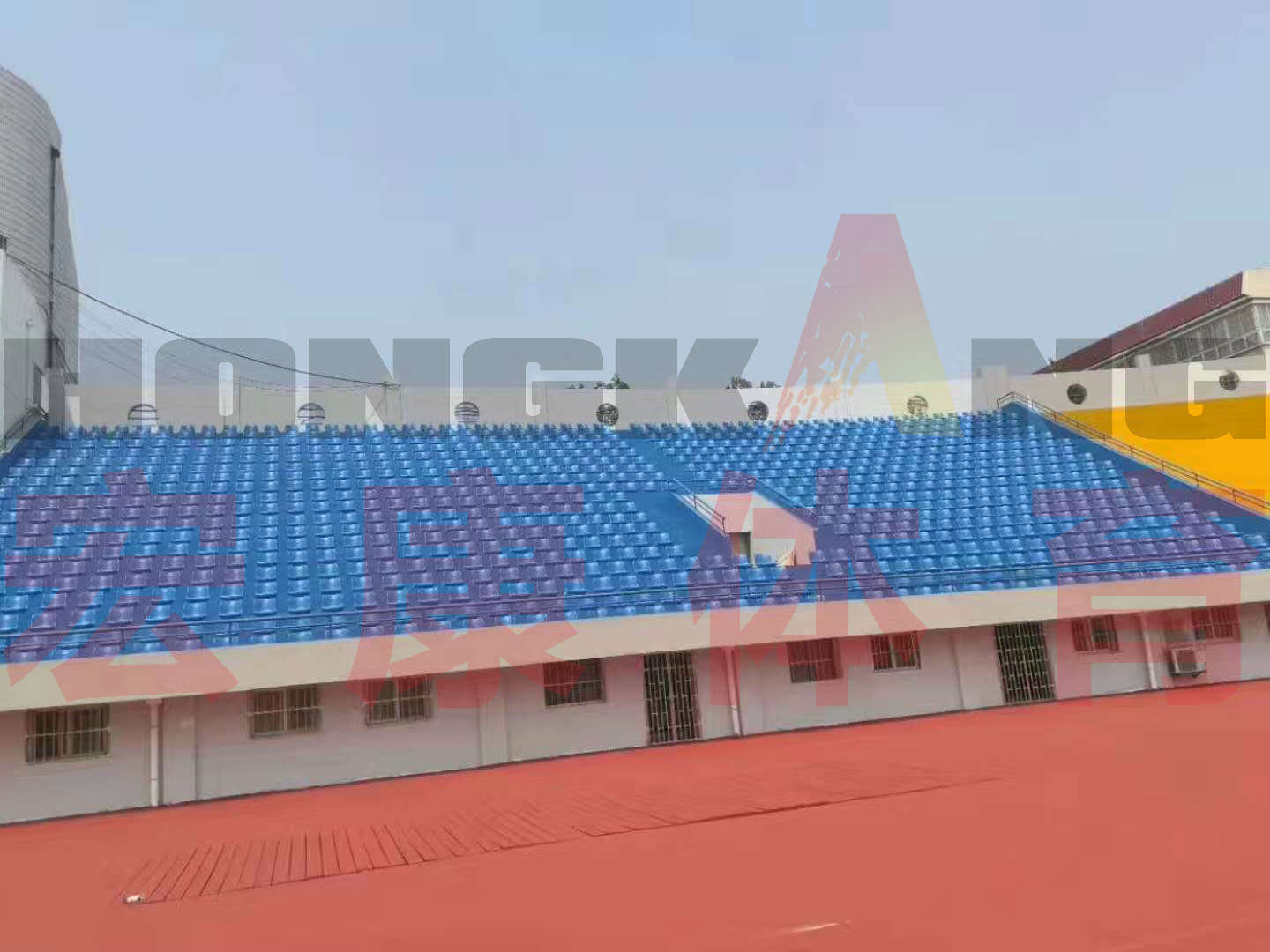 Durable Plastic Stadium Seats Retractable Hdpe Football Sports Bleacher Seating For Outdoors And Indoors