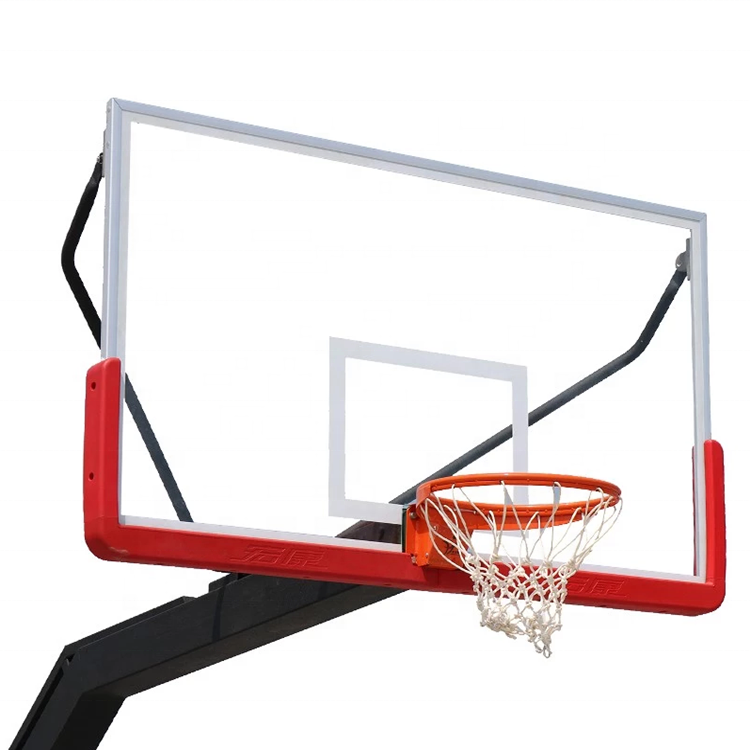 FIBA approved 12mm basketball backboard basketball board fiberglass tempered glass basketball board