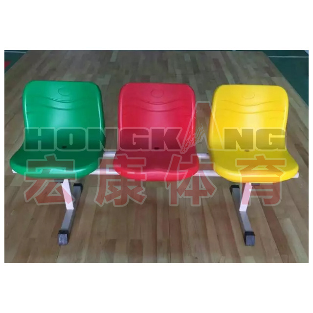 hongkang HKCG-KTY-005 floor-to-ceiling hollow plastic chair stadium seat bleacher chair for sale