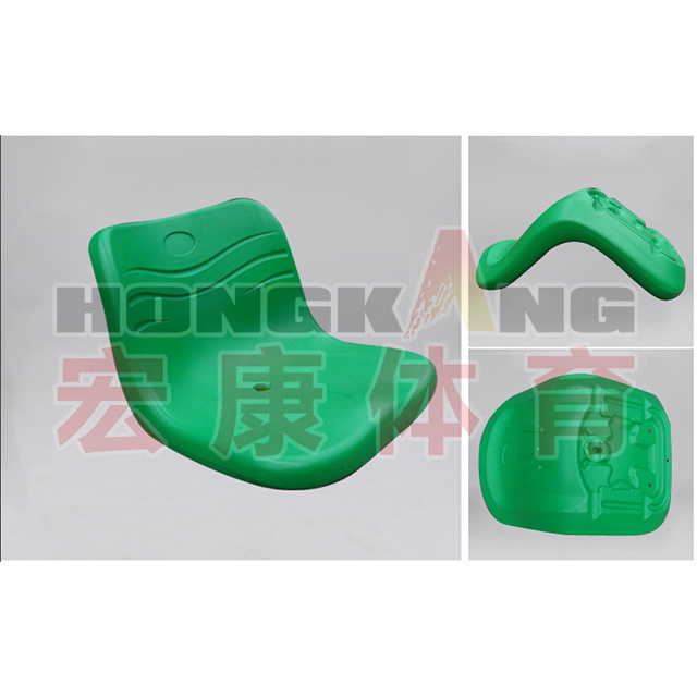 Hot selling HKCG-KTY-Y003 Medium back hollow HDPE plastic chair stadium seat stadium chair bleachers H320mm