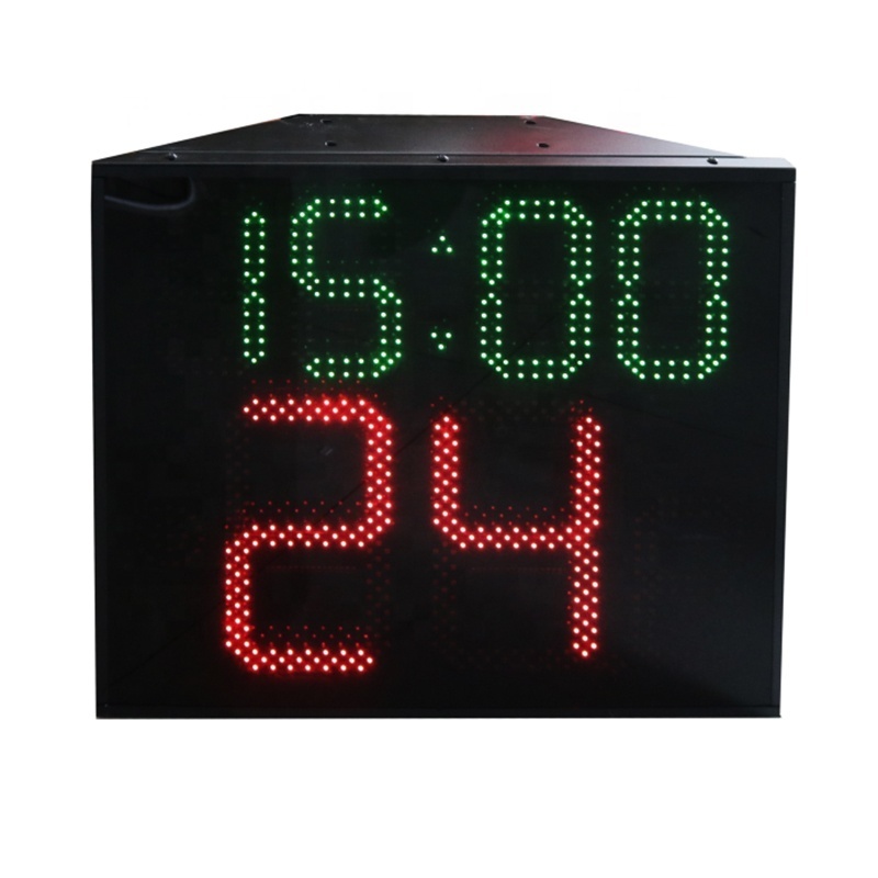 Indoor Game Electronic Wall Mounted Large LED Digital Basketball Scoreboard with Shot Clock