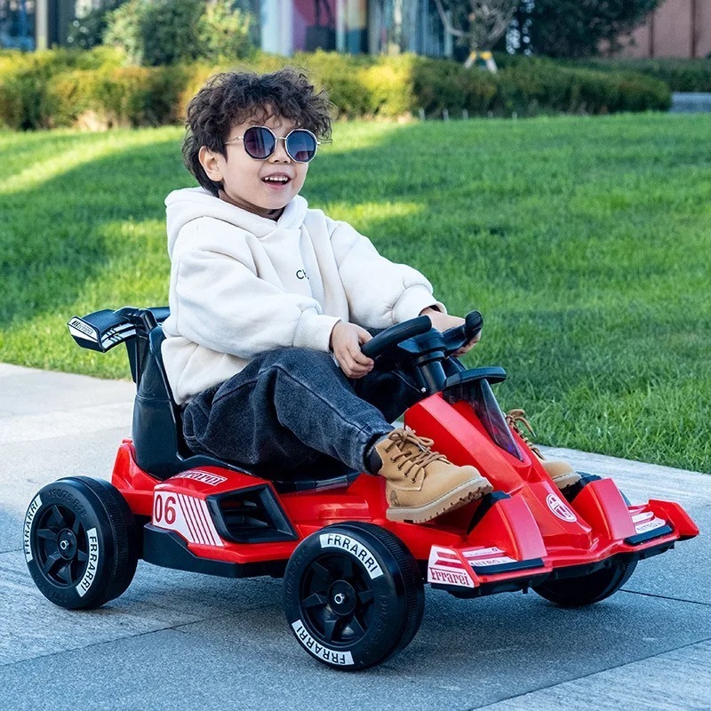 Istaride Electric Four-Wheel Children'S Bike Power Wheels Dune Racer Extreme Ride-On Battery-Powered Vehicle