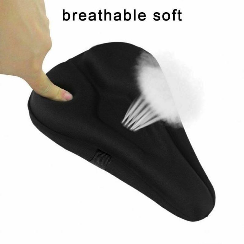 Istaride Bicycle Saddle Men Women Thicken MTB Road Bike Saddle Hollow Breathable Comfortable Soft Cycling Bike Seat Cover