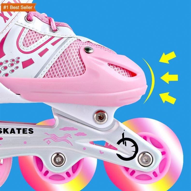 Istaride Kids Inline Skates Professional Tekerlekli Roller Skating Shoes Sliding Free Roller Skates