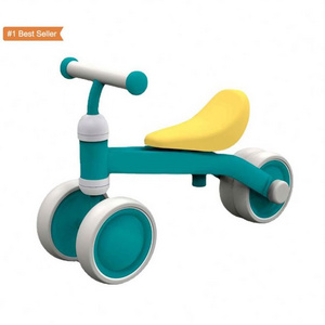 Istaride New Model Mini Walking Balance Bicycle Tiada Basikal Pedal Cheap Children Push Tricycle Toddler Bike 4 Wheels