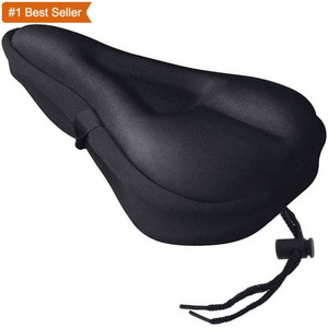 Istaride Bicycle Saddle Men Women Thicken MTB Road Bike Saddle Hollow Breathable Comfortable Soft Cycling Bike Seat Cover