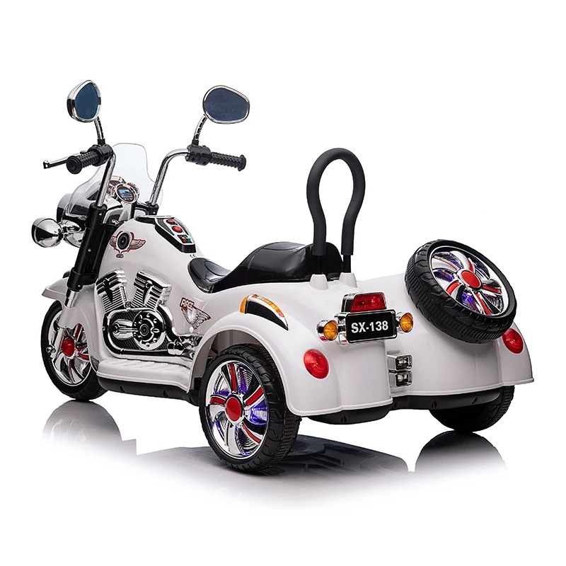 Istaride 12v Toy Tricycle Children'S Electric Motorcycle Baby Car Bike 12V Battery Powered Ride On Quads