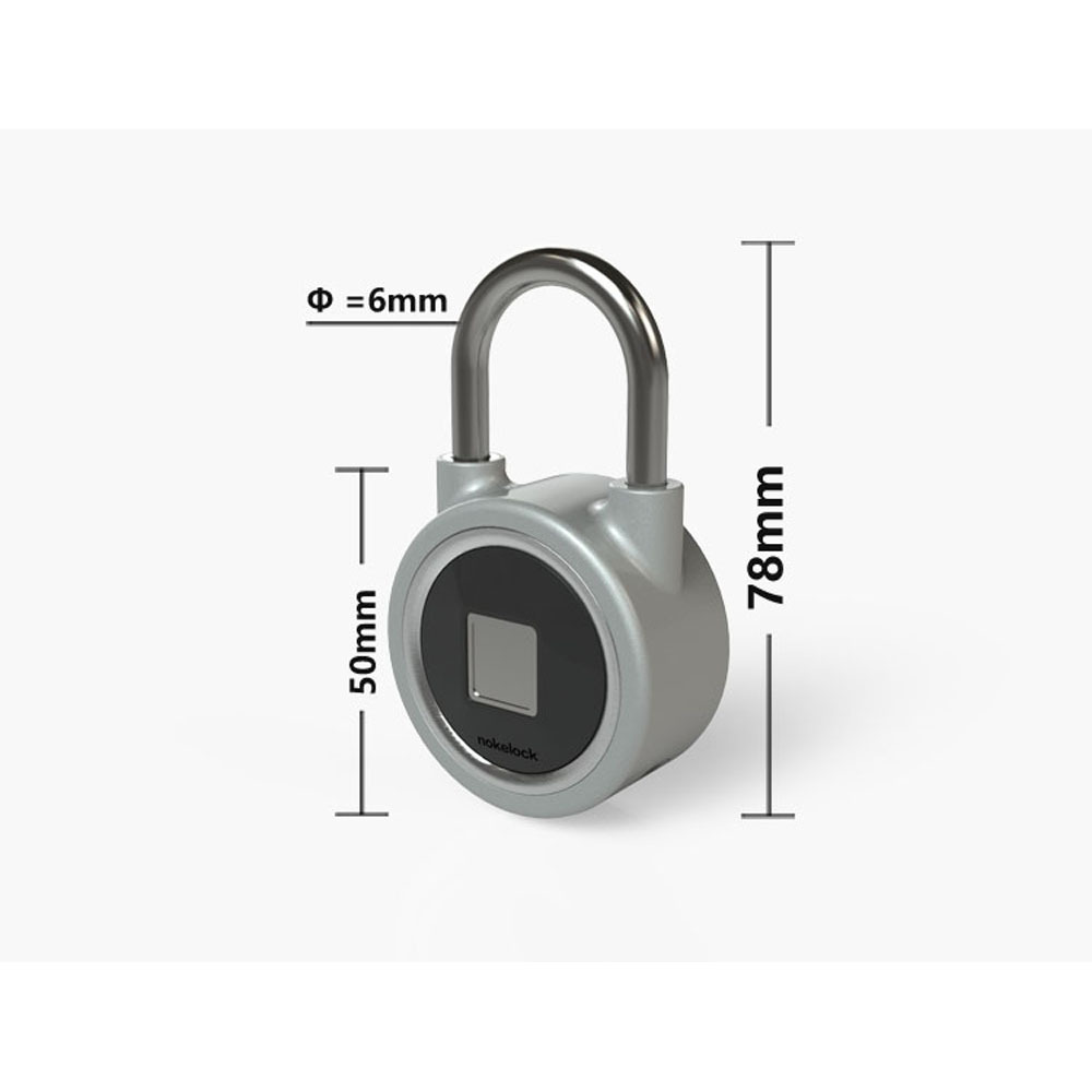 Padlock3.0 Fingerprint smart Padlock With App Support Android/Ios System