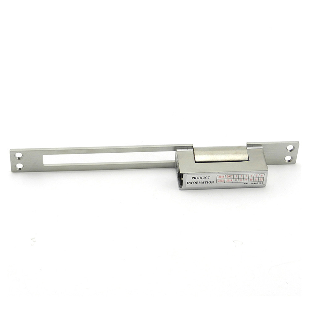 High Security Electric Door Strike lock With Stainless Steel Plate And Zinc Alloy Housing