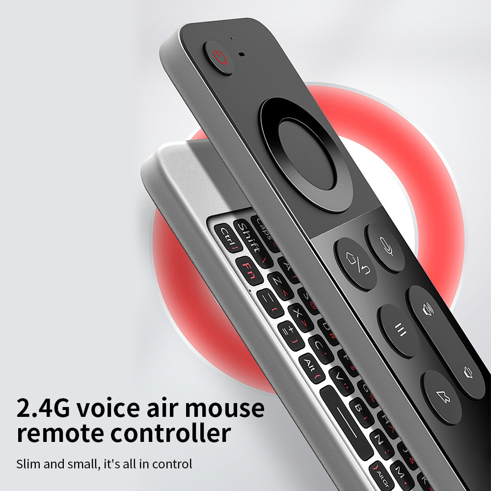 Topleo Air Mouse Remote Control with Voice for mini Android TV Box Gyro Sensor wireless Keyboard control remoto air mouse