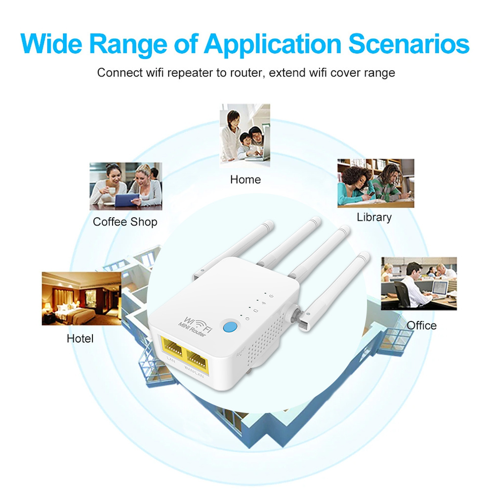 Topleo low price wireless wifi repeater signal router wireless 10w Rf Wifi Booster Amplifier repeater wifi