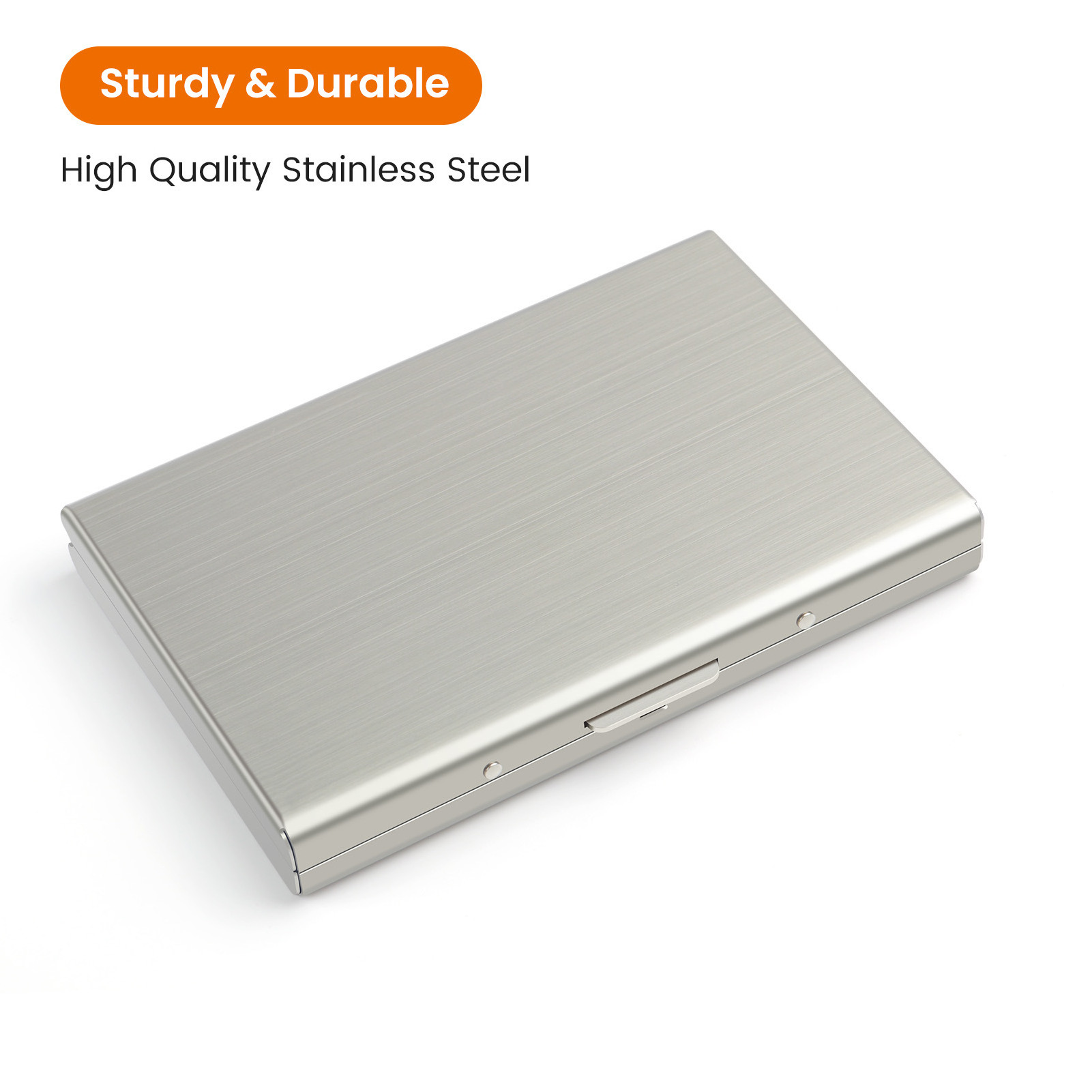 Credit Card Holder Protector Stainless Steel Metal Credit Card Wallet Business Card Holder for Men Women