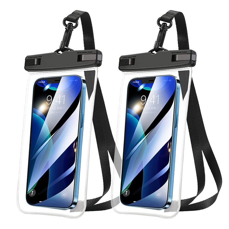 Waterproof Phone Pouch Drift Diving Swimming Bag Underwater Dry Bag Case Cover For Phone Water Sports Beach Pool Skiing 7 inch