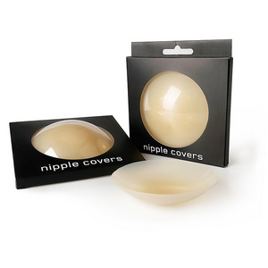 Silicone Bra Self Adhesive Reusable Nipple Cover  For Woman Waterproof Soft Silicone Nipple Pasties%