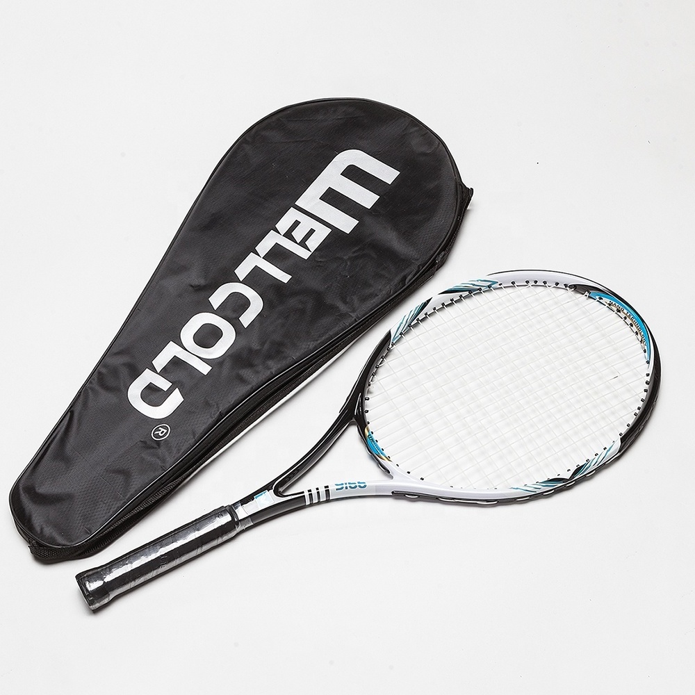 Super rackets wholesale tennis racket,customized tennis racquet professional with pvc grip