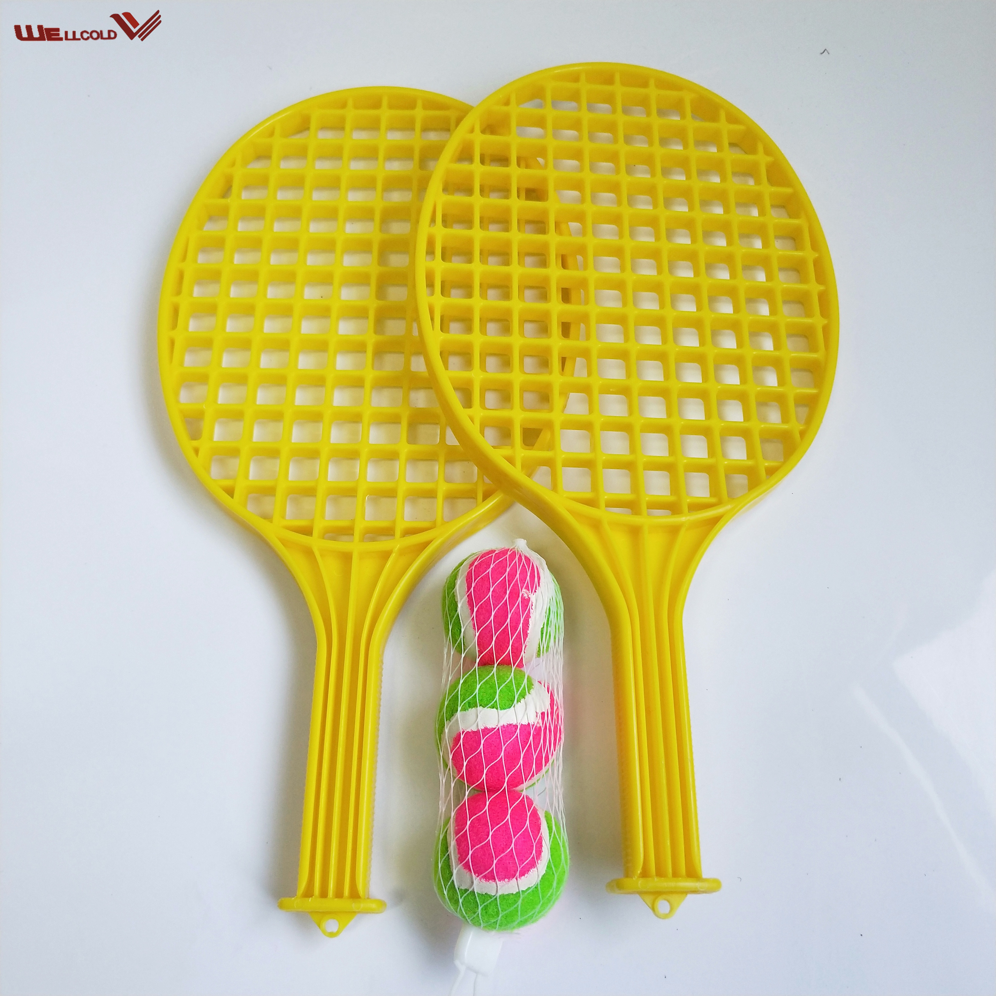 Kid mini tennis rackets outdoor sporting toy plastic tennis racket for kids