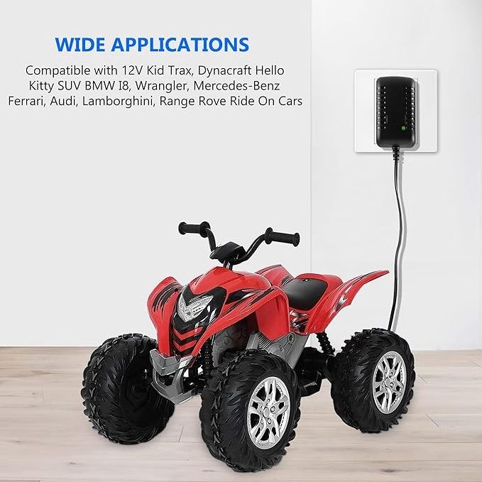 Kids Ride On Toys Car 12v Charger 12 Volt Battery Charger Children Car Powered Wheel Charger