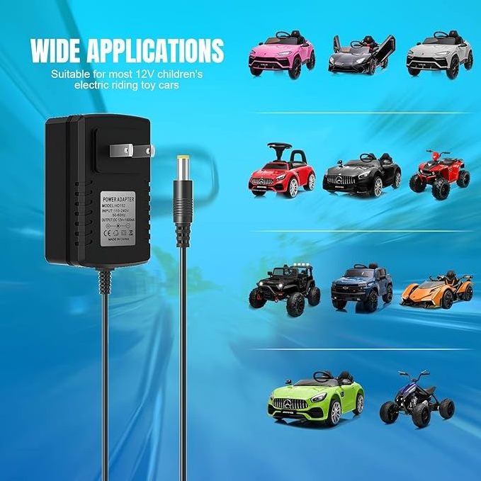 Children Ride On Toys Car 12v Charger 12 Volt Battery Charger Children Car Powered Wheel Charger